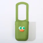 Portegobelet silicone poussette bébé landau fauteuil vélo support multifonctionnel安装 facile vert B