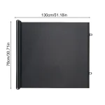 Porte bébé rétractable sans perçage grand maille étendue jusqu&rsquo;à large enfants animaux domestiques chiens portes rétractables