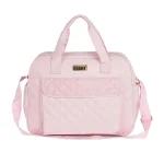 Sac à couches léger et imperméable pour bébé  Sac momie multifonctionnel de grande capacité idéal pour les voyages et l&rsquo;utilisation quotidienne du mère et du bébé  pink