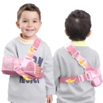 Attelle bras enfant élingue bras soutien bras enfants blessure épaule rose