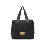 Sac de rangement couches sac à main multifonctionnel grand容量 maman mode coton brodé épaules ajustables compartiments multiples maternité 036M