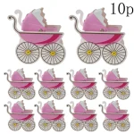 Décoration landau bébé créative 10pcs cadeau fête baptême baby shower anniversaire chambre enfant fille garçon déco naissance idée cadeau bébé