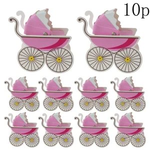 Décoration landau bébé créative 10pcs cadeau fête baptême baby shower anniversaire chambre enfant fille garçon déco naissance idée cadeau bébé
