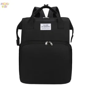 Sac à couches multifonctionnel grande capacité 20L étanche sac à dos maternité portable bébé confortable sécurité style moderne