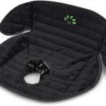 Coussin de poussette en velours doux pour bébé imperméable et antidérapant compatible voiture et chaise haute logo vert écolabellisé design moderne et sécuritaire 03 ans