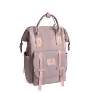 Sac à dos pour maman portage bébé multifonctionnel nylon antiéclaboussures sac à couches portable grande capacité style moderne rose bleu violet noir blanc