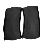 Couverture de poignée universelle pour poussettes bébé confort ergonomique cuir PU noir accessoire pratique