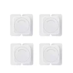 Serrure de sécurité multifonctionnelle pour bébé boucle d&rsquo;armoire Antiouverture serrure de porte d&rsquo;armoire de réfrigérateur pour enfants Protection de sécurité à domicile pour enfants  4pcs Style B