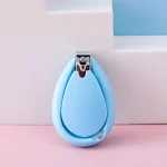 Coupeongles bébé sans odeur antichute design moderne sécurité optimale soin ongles enfants outils manucure healthy bleu