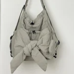 Sac à dos maternité grande capacité pour maman style décontracté couleur unie idéal pour voyage et quotidien light grey