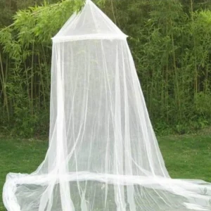 Moustiquaire tente conique blanche protection insectes volants intérieur extérieur matériau léger design minimaliste espace couchage standard usage familial durabilité Moustiquaire tente conique blanche protection insectes volants intérieur extérieur matériau léger design minimaliste espace couchage standard usage familial durabilité