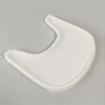 Chaise haute pour bébé snack jouets plateau rangement absorption sous vide blanc