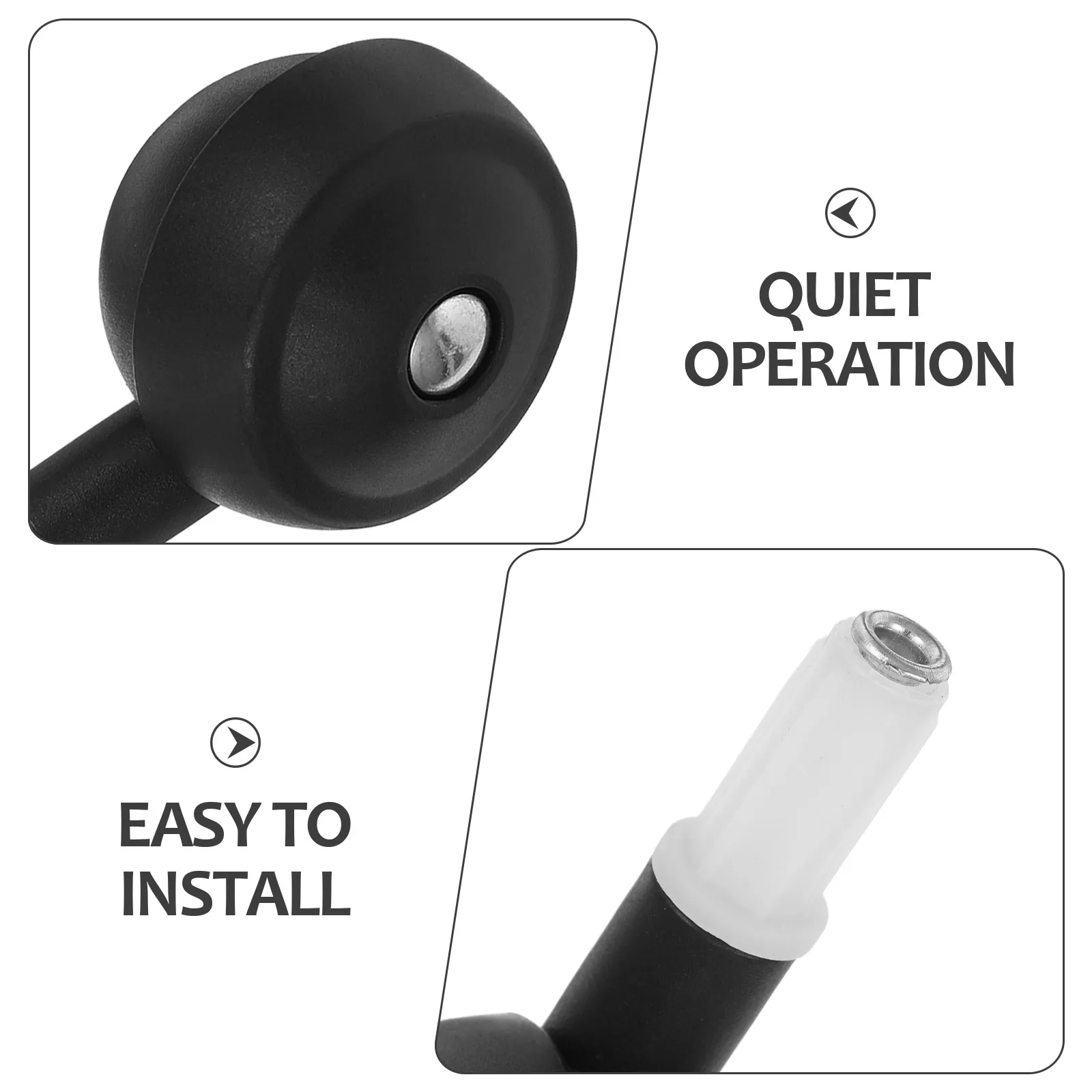 4 Pièces Roues de Remplacement pour Marcheur Bébé Poussette Pivotantes en Plastique Durable Accessoires de Sécurité Haute Qualité