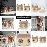 Organisateur bébé suspendu en tissu polyester rangement facile design animal chambre enfant rangement jouets accessoire bébé