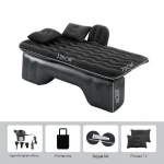 Matelas gonflable voiture camping confort bébé enfant lit portable multifonctionnel noir