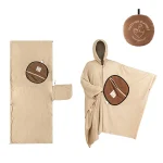 Couverture portable bébé multifonctionnelle poncho doux coton sécurité randonnée camping extérieur confort bébé enfant voyage