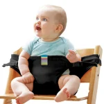 Ceinture de sécurité pour chaise bébé salle à manger Oxford tissu réglable 024 mois安全 durable et confortable pour enfants en bas âge