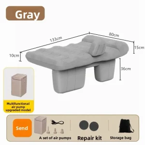 Lit gonflable automatique voiture bébé matelas de voyage portable confort et sécurité design moderne facile à installer accessoires inclus Lit gonflable automatique voiture bébé matelas de voyage portable confort et sécurité design moderne facile à installer accessoires inclus