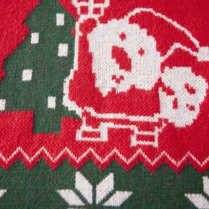 Pull d’hiver parentenfant Xingqing Noël arbre renne motif col rond manches longues streetwear uni Pull d’hiver parentenfant Xingqing Noël arbre renne motif col rond manches longues streetwear uni