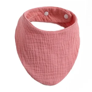 Bavoir en Coton Bandana pour Bébé Écharpe de Nourrisson Accessoire Pratique pour 012 Mois Rose Pastel Bavoir en Coton Bandana pour Bébé Écharpe de Nourrisson Accessoire Pratique pour 012 Mois Rose Pastel
