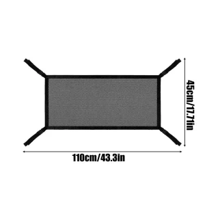 Filet de sécurité bébé 4 côtés barrière protection enfants outil de marche intérieur maille durable design moderne usage cuisine salon couleur noire Filet de sécurité bébé 4 côtés barrière protection enfants outil de marche intérieur maille durable design moderne usage cuisine salon couleur noire