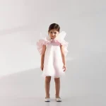 Robe Tutu à Volants pour Bébé Fille Tenue Princesse Élégante Matière Douce Occasions Spéciales Anniversaire et Mariage