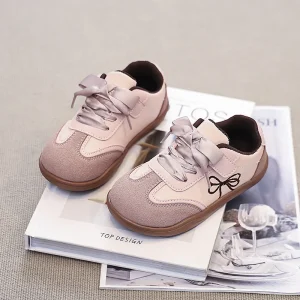 Enfants espadrilles décontractées printemps style coréen doux antidérapant polyvalent chic noeud papillon chaussures fille Enfants espadrilles décontractées printemps style coréen doux antidérapant polyvalent chic noeud papillon chaussures fille