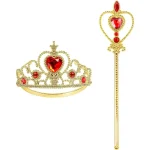 Robe Tutu princesse Belle pour bébé fille vêtement de fête costume Halloween jaune coton accessoires incl.