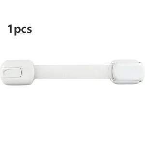 Serrure de sécurité pour tiroir bébé loquet adhésif pour armoire verrouillage enfant design minimaliste blanc sécurité domestique