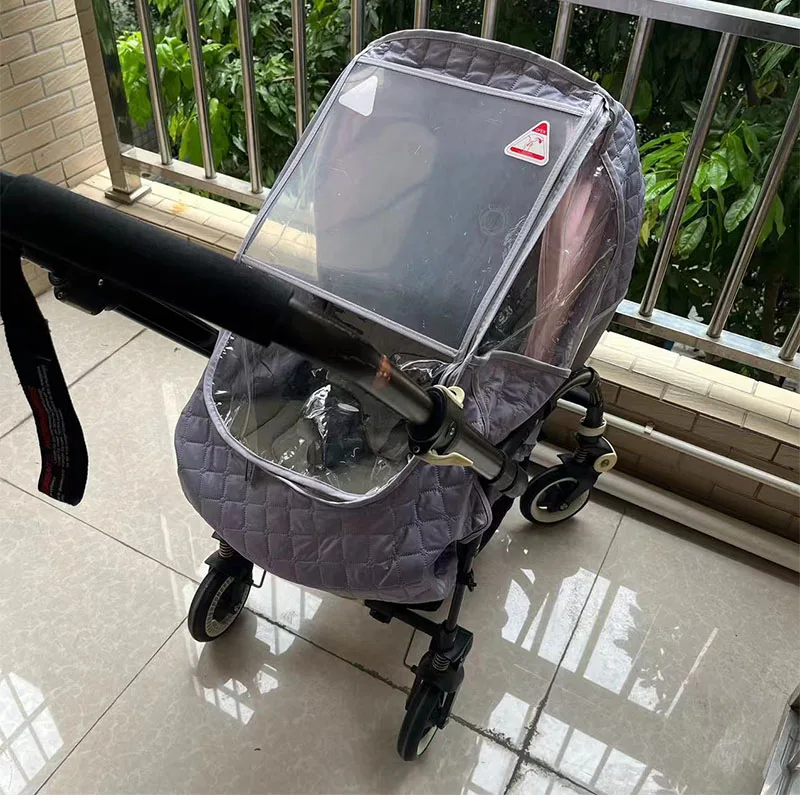 Housse de pluie pour poussette Bugaboo compatible Equation 5 3 6 étanche chaude coupevent design moderne protection extérieure usage quotidien durabilité
