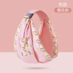 Sac à dos écharpe pour bébé double usage couverture allaitement tissu maille 036M portable confortable style moderne rose pastel motifs floraux