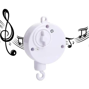 Hochet musical suspendu bébé mobile sonore design moderne jouet éveil bébé 012 mois support de suspension blanc cadeau naissance Hochet musical suspendu bébé mobile sonore design moderne jouet éveil bébé 012 mois support de suspension blanc cadeau naissance