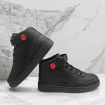 Chaussures SpiderMan garçons sneakers montantes cuir synthétique antiglissante logo toile d&rsquo;araignée sécurité enfants 46 ans