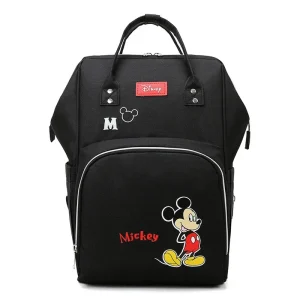 Sac à langer Disney Minnie Mickey sac à dos étanche grande capacité pour bébé sac de poussette multifonctionnel voyage style moderne maman organizateur bébé