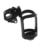 Portegobelet pour vélo bébé accessoire poussette support bouteille design épuré noir pratique et sécuritaire