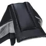 Couverture de jambe d&rsquo;hiver pour poussette protection antifroid pluie et vent en polyester et soie doux et imperméable pour bébé confortable