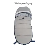 Sac de couchage poussette imperméable chaussettes chaudes hiver universel 95% confort bébé sécurité extérieure style moderne