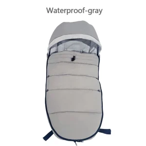 Sac de couchage poussette imperméable chaussettes chaudes hiver universel 95% confort bébé sécurité extérieure style moderne