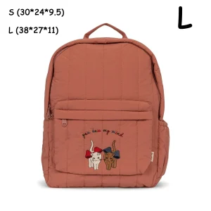 Sac à dos enfant cartable écolier design animaux brodés 713 ans résistant étanche poussette accessoire