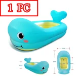 Bateau gonflable en forme de baleine jouet aquatique pour enfants piscine plage matériau PVC coloré sûr durable idéal 38 ans