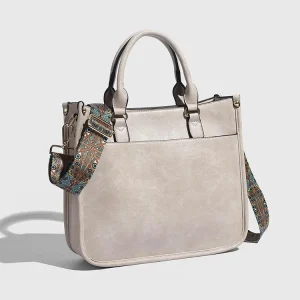 Sac fourretout maternité vintage bandoulière colorée polyester doublure polyvalent quotidien style élégant