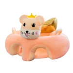 Housse de siège de support de canapé bébé peluche animal cartoon apprendre à s&rsquo;asseoir berceau lavable sans remplissage Crown Mouse