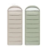 Sac de couchage ultraléger en coton garde au chaud sac de couchage de survie en plein air pour adultes pour Camping randonnée toutes saisons