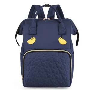 Sac à Dos Multifonctionnel de Grande Capacité avec Nom Brodé pour Maman, Portable, Voyage en Plein Air, Multi Compartiments, Mère et Enfant