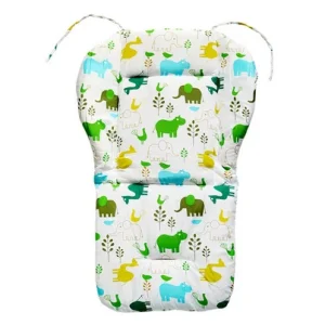 Coussin de Chaise Haute pour Bébé et Enfant, en Coton, avec Polymères, Rehausseur de Sièges, d’Alimentation, pour Poussette – 2 Coussin de Chaise Haute pour Bébé et Enfant, en Coton, avec Polymères, Rehausseur de Sièges, d’Alimentation, pour Poussette – 2