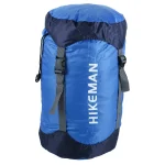 Sacs de couchage de Camping en plein air ultralégers portables, sac de Compression, sac de rangement de voyage, sac de rangement étanche, sac de rangement S M L XL – blue S