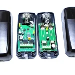 Capteur infrarouge photoélectrique pour porte de garage sécurité aériée alimentation par batterie haute performance universel LPSECURITY