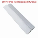 Barre de clôture escalier entrée garde rail renforcement rainure porte de sécurité bébé crianças enfants sans perçage montage facile design moderne blanc