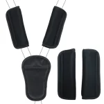 Épaulières pour poussette bébé coussins épaules confortables amortissement doux fixation velcro design moderne usage quotidien activité sportive portage sécurisé qualité premium