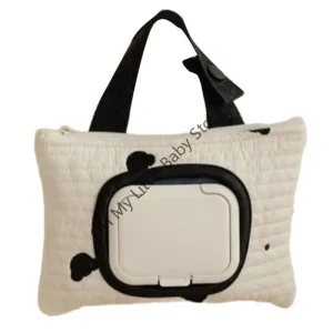 Étui portable pour lingettes humides sac de rangement matelassé housse à motifs vaches accessoire de poussette en coton sac suspendu pour bébé 012m Étui portable pour lingettes humides sac de rangement matelassé housse à motifs vaches accessoire de poussette en coton sac suspendu pour bébé 012m